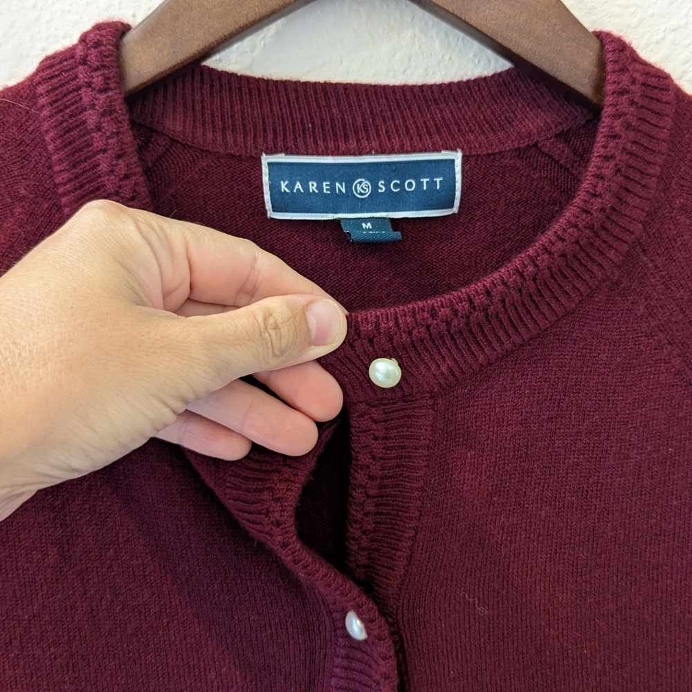 Karen Scott Knit Sweater